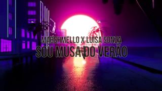 Marshmello, Luisa Sonza - Sou Musa do Verão (Visualizer)