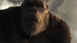 Kong finds the home of his ancestors (no background music) - Godzilla vs Kong. 2