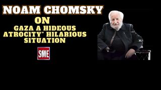 Noam Chomsky | on Gaza A Hideous Atrocity” Hilarious Situation  #NoamChomsky