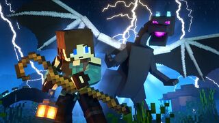 DRAGON EGG: THE STORM  Alex and Steve Life (Minecraft Animation)