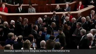 Zelenskyy visits Washington, makes impassioned speech to U.S. Congress