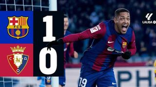 FC BARCELONA 1 vs 0 OSASUNA | LALIGA 2023/24