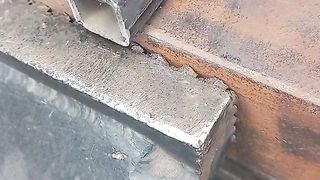 tricks for welding thin square pipes