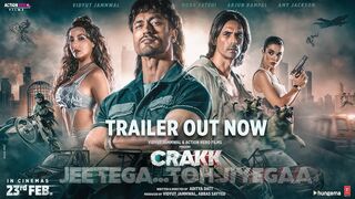 Crakk - Jeetegaa Toh Jiyegaa _ Official Trailer _ Vidyut Jammwal Arjun R Nora F _ Aditya D _  Amy