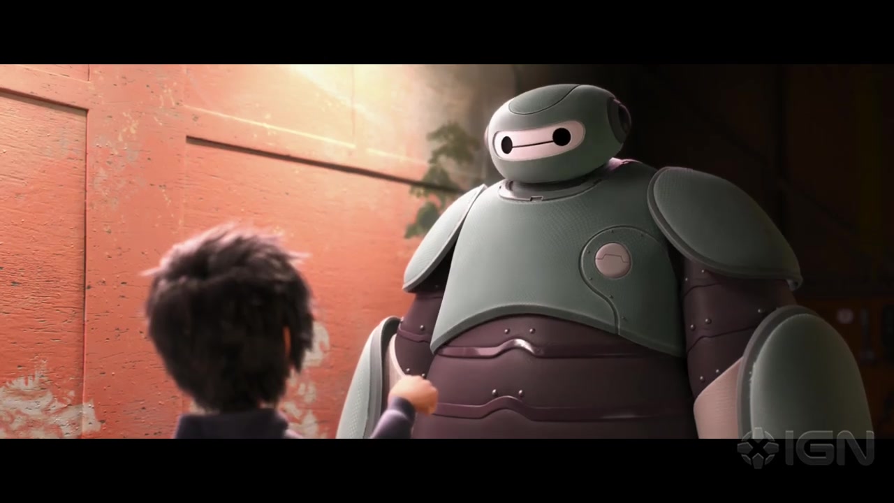 Big Hero 6 Clip_ The Classic Baymax Fist Bump.