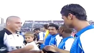 Cristiano Ronaldo meet Ronaldo!!