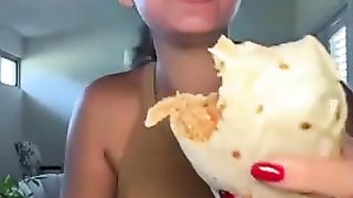 Girl tacos