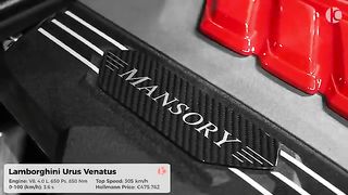 2020 Mansory Lamborghini Urus VENATUS - Wild SUV!