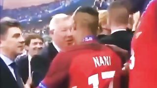 The closeness of Sir Alex Ferguson and Ronaldo