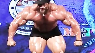 Human BEAST Roelly Winklaar _ Incredible Power Posing #shorts