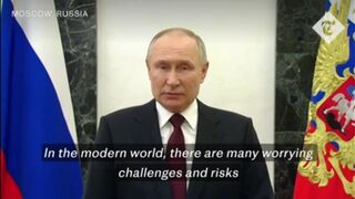 Putin says Russia's modernised 95% of nuclear forces