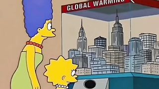 Simpsons cartoon 2024 predictions