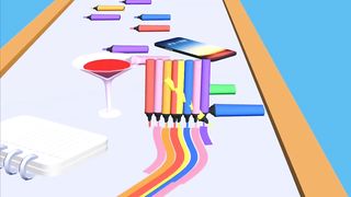 Colorful pen game #gaming #play #viral #fun