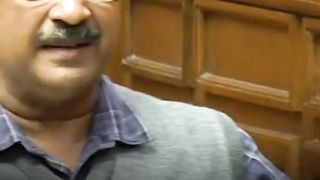 Arvind kejriwal at delhi assembli