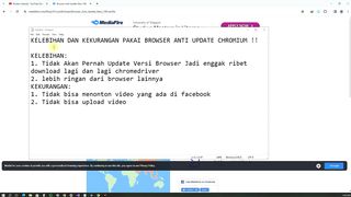 03.1 TUTORIAL SETTING BROWSER ANTI UPDATE CHROMIUM BIAR ENGGAK RIBET UPDATE CHROMEDRIVER TIAP BULAN