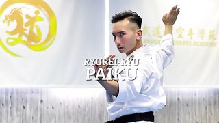 Performance of Paiku kata from Shitoryu style karate