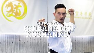 Performance of Chibana no Kushanku kata from Shitoryu style karate