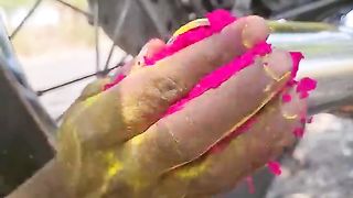 Amazing holi new year ----