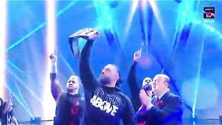 Electric Entry ⚡️⚡️⚡️ Of Roman Rings At Smackdown || HD Video #wwe #wwenfox #wweraw #wwesmackdown