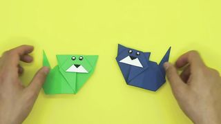 origami cat