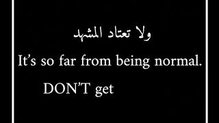 It's so far from being normal, don't get