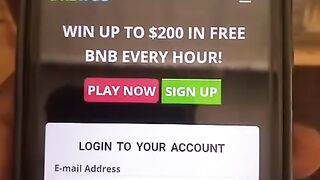 Free Bnb every hour real site link ????