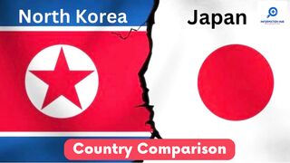 Japan vs North Korea - Country Comparison 2023