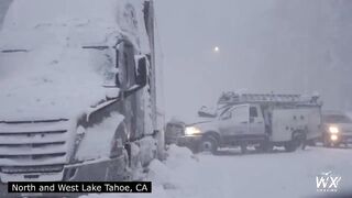 California Winter Storm Traffic