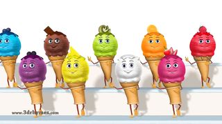 Ice Cream Song for Kids _ Learn Colors with Ice Cream for Children _ Baby Nursery Rhymes