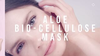 Aloe bio-cellulose mask