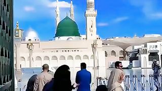 Madina Munawra masjid Nabvi ka khaoobsorat manzar