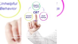 Cognitive behavioral therapy (CBT) in the management of migraine