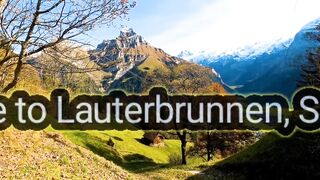 Discovering the Enchantment of Lauterbrunnen, Switzerland