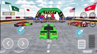 Superhero Car Mega Ramp Games 3D