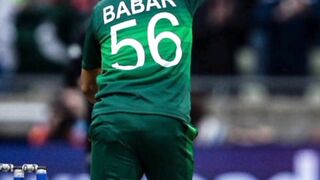 Babar Azam batting