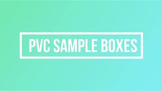 40 PVC SAMPLE BOXES