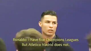 RONALDO VS ATLETICO MADRID FIGHT SCENE .???????????????? #RONALDO#MADRID