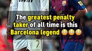 The GREATEST PENALTY taker of all time is NOT Ronaldo ???? #football