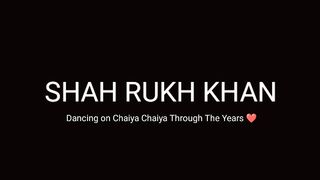 Shah Rukh Khan Dance To Chaiya Chaiya Through The Years #SRK #ShortsTrendzz