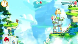 Angry Birds 2 (Level 1-5) Boss 1, Cobalt Plateaus Feathery Hills.