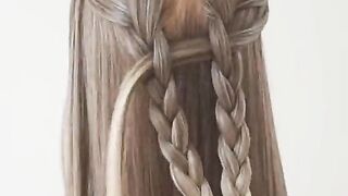 Easy and simple hairstyle