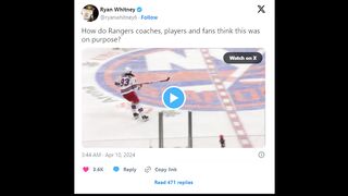 Former NHLer rips furious Rangers fans over controversial hits 'You guys smoking rocks'