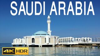 SAUDIA ARABIA 4K HDR VIDEO 60fps DRONE VIDEO WITH RELAXING MUSIC