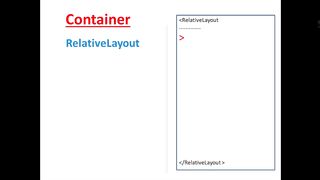 Class 22 -  Relative Layout