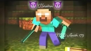 Minecraft herobrin video plz enjoy video