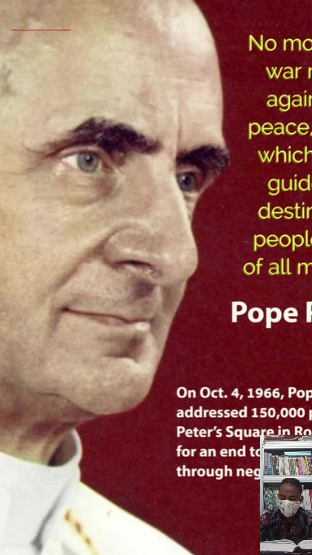 Pope Paul Vi's Plea For Peace: A To End The Vietnam War By Kokonasib 