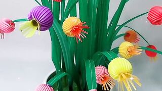 DIY Paper Flowers Tutorial | Handmade Craft Ideas