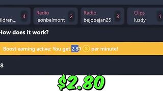 Get Paid $2.80 Every MIN ???? Watching VIDEOS