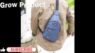 New Chest Bag New Men Simple Nylon Fashion Waterproof