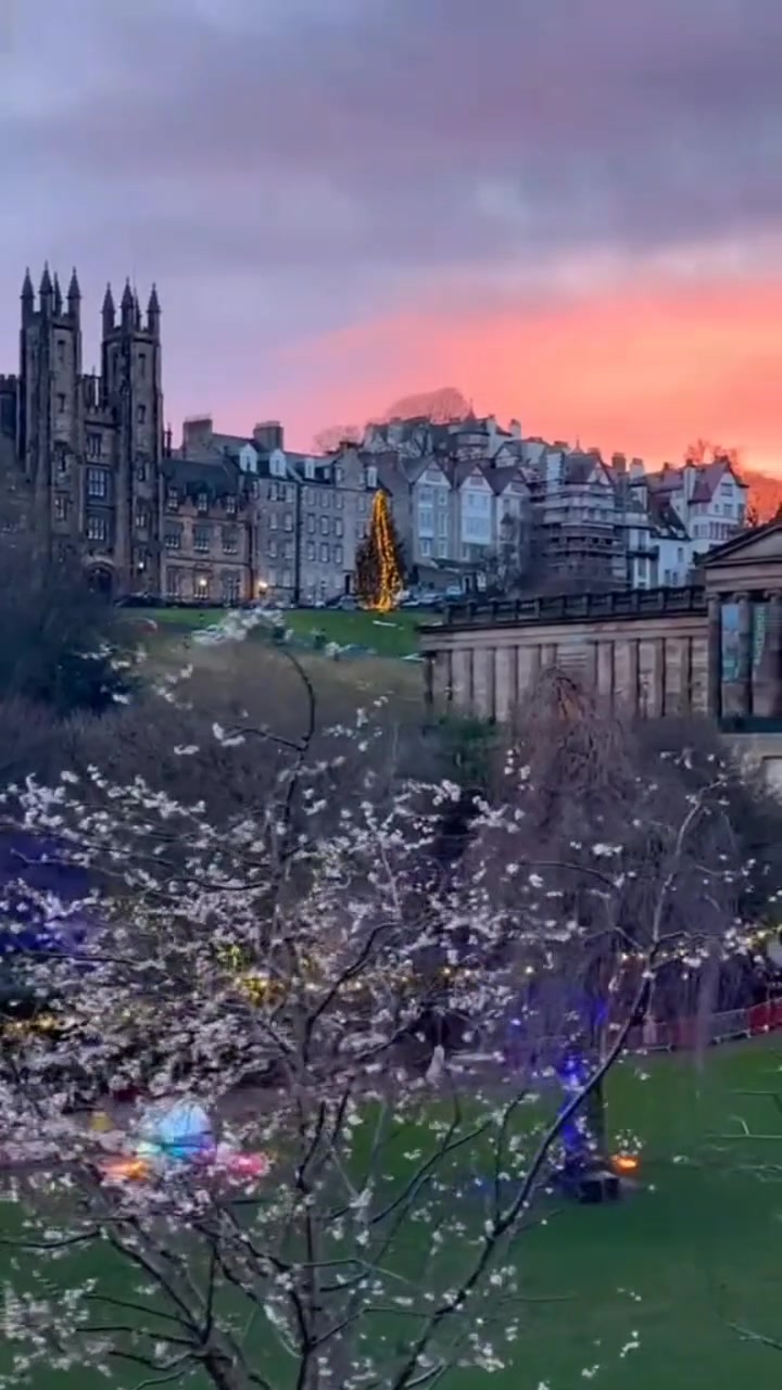 A Beautiful Historical City Edinburgh, Scotland . Edinburgh is Capita...